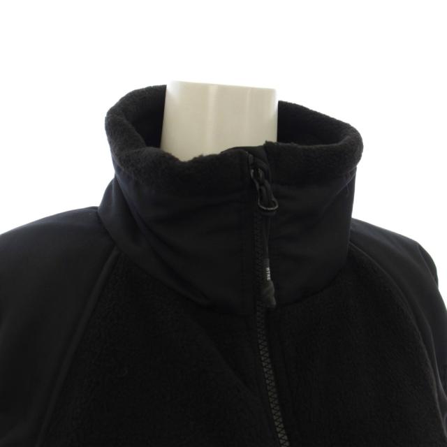 【中古】ハイク HYKE FLEECE CROPPED VEST フリースクロップドベスト ジップアップ OSFA 黒 232-17411 /KH レディース_4