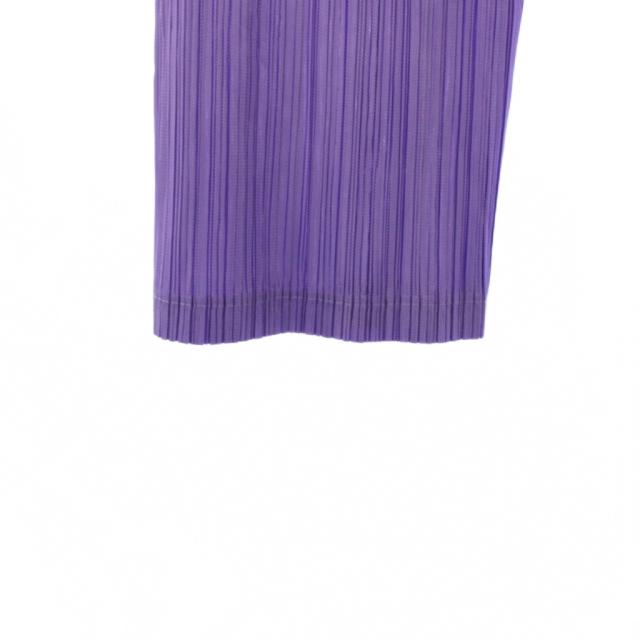 【中古】プリーツプリーズ PLEATS PLEASE イッセイミヤケ THICKER BOTTOMS イージーパンツ プリーツ 5 ラベンダー_4