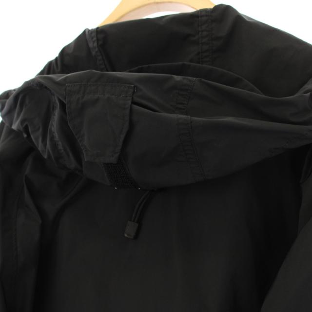 【中古】アニエスベー agnes b. BACH TRACER アノラックジャケット SOLOTEX ハーフジップ XS 黒 ブラック /TK メンズ_3