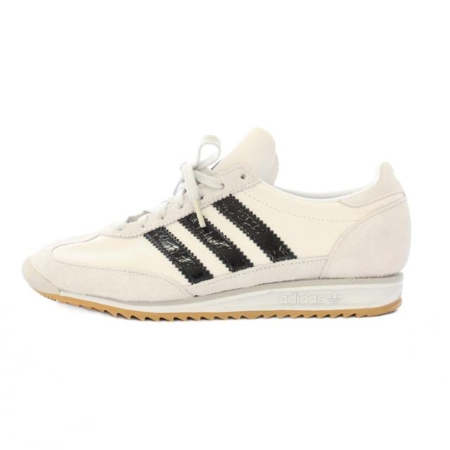【中古】アディダスオリジナルス adidas originals SL 72 OG ローカットスニーカー シューズ ロゴ US8.5 白 黒