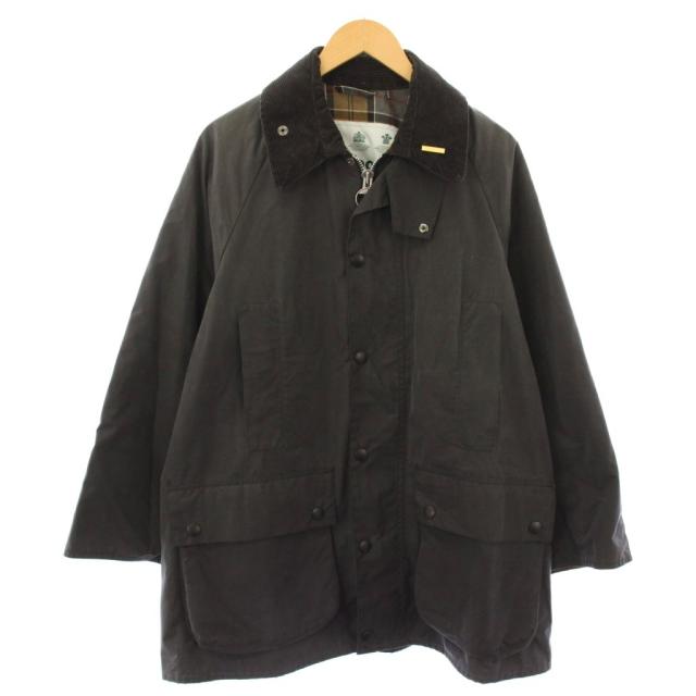 【中古】バブアー Barbour Bshop別注 Os Wax Beaufort オイルドジャケット アウター 36 グレー 2102397 メンズ