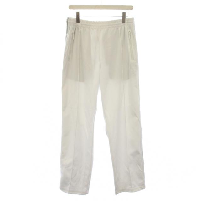 【中古】ニードルス ニードルズ Needles Track Pant Poly Smooth サイドライントラックパンツ XL 白 JO222 メンズ