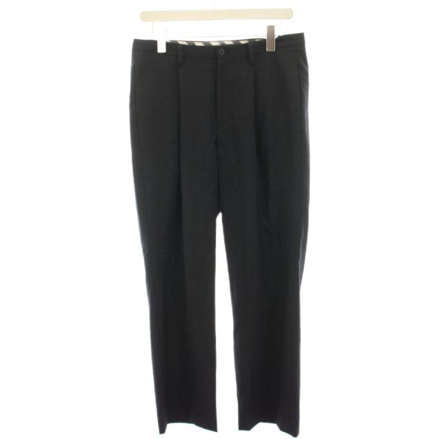 【中古】ヨシオクボ yoshio kubo Summer Wool Slacks スラックス パンツ ストレート ウール 2 紺 ネイビー YKS24401