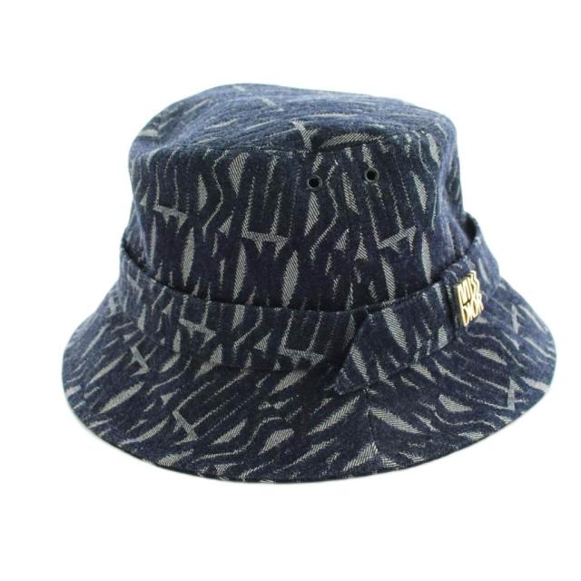 【中古】クリスチャンディオール TEDDY ALLOVER SMALL BRIM BUCKET HAT バケットハット バケハ デニム ロゴ 58_4