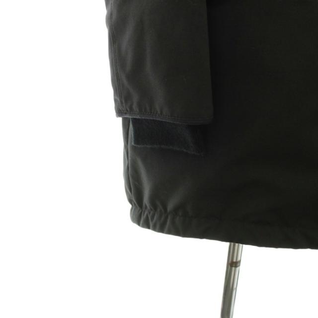 【中古】カナダグース CANADA GOOSE ROSSCLAIR PARKA FF ダウンコート フーディ コヨーテファー M 黒 2580LA /KH_6