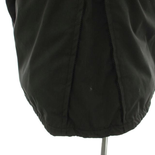 【中古】カナダグース CANADA GOOSE ROSSCLAIR PARKA FF ダウンコート フーディ コヨーテファー M 黒 2580LA /KH_8