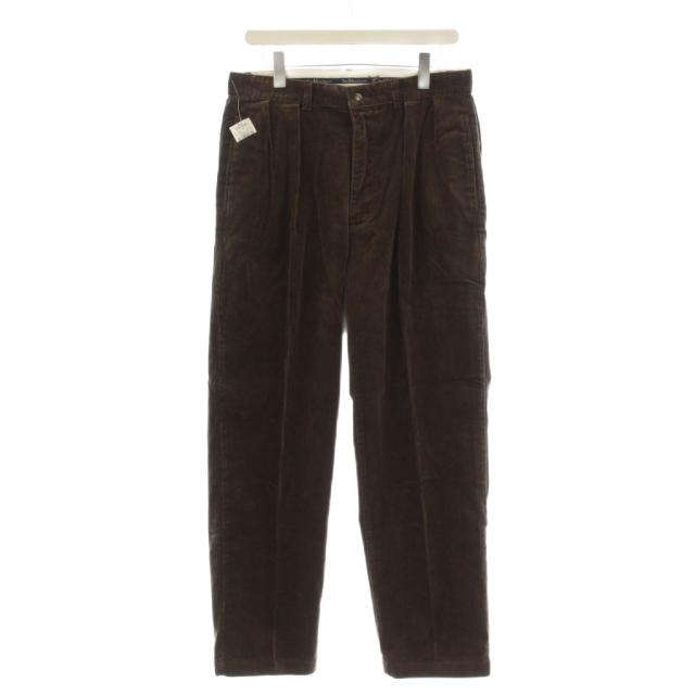 【中古】未使用品 ポロ ラルフローレン POLO RALPH LAUREN 00s CORDS コーデュロイパンツ 32 茶 /KH メンズ