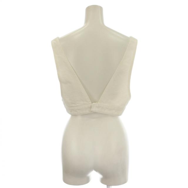 【中古】デプレ DES PRES トゥモローランド 25SS ペイントホワイトデニム ビスチェ付き ロング スカート 34 白 【中古】デプレ DES PRES トゥモローランド 25SS ペイントホワイトデニム ビスチェ付き ロング スカート 34 白