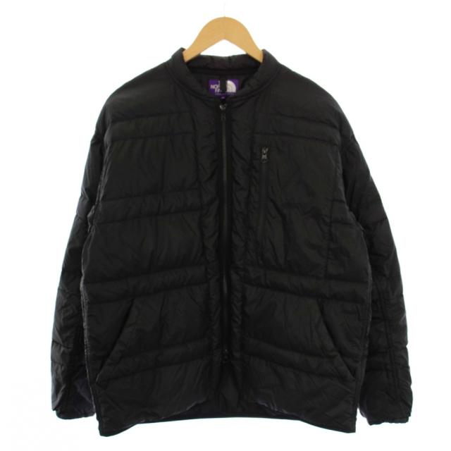 【中古】ノースフェイス パープルレーベル Field Down Jacket ダウンジャケット ジップアップ M ブラック メンズ