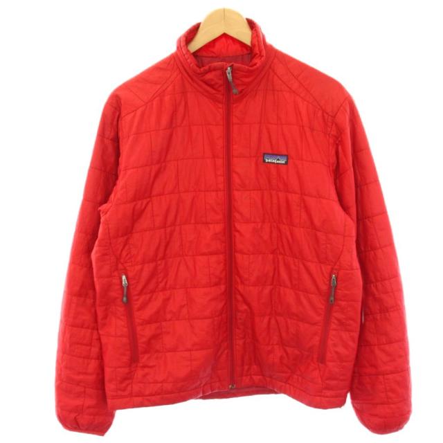 【中古】パタゴニア ナノパフジャケット NANO PUFF JACKET 中綿ジャケット 上着 XS 赤 レッド ジップアップ 84210F0