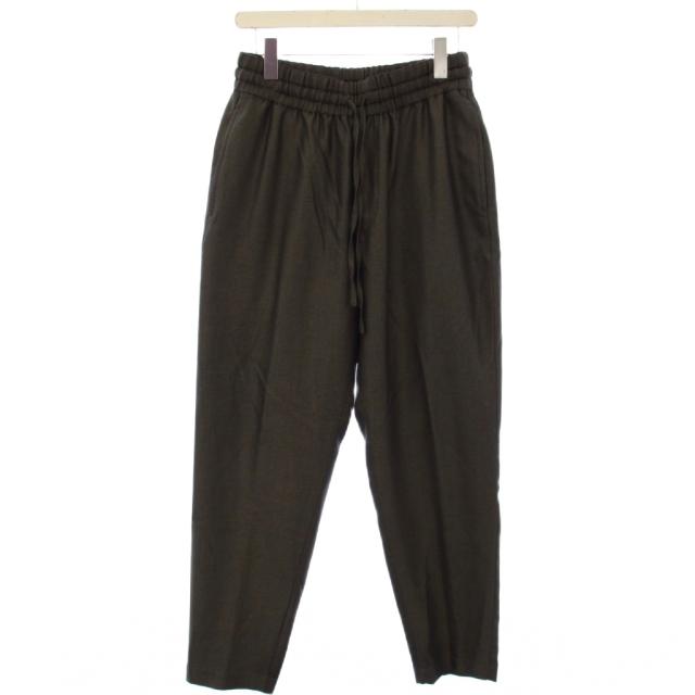 【中古】モンサオ moncao ウールシルクイージーパンツ S グレー M021204 /TK メンズ