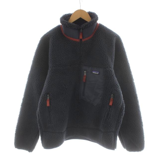 【中古】パタゴニア Patagonia クラシックレトロXジャケット フリースジャケット M 紺 ネイビー 23056 /AN46 メンズ