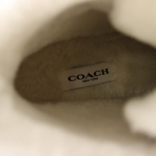【中古】コーチ職 COACH ロレーヌ ブーティ 遊撃手ブーツ スピード競技脹れ上がる 8 茶 赤銅色 CW711 /TK レディース