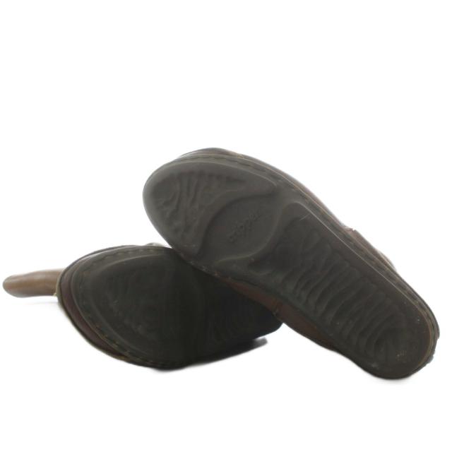 【中古】トリッペン trippen ミドルブーツ バックジップ レザー 37 茶 ブラウン /AN35 レディース_4