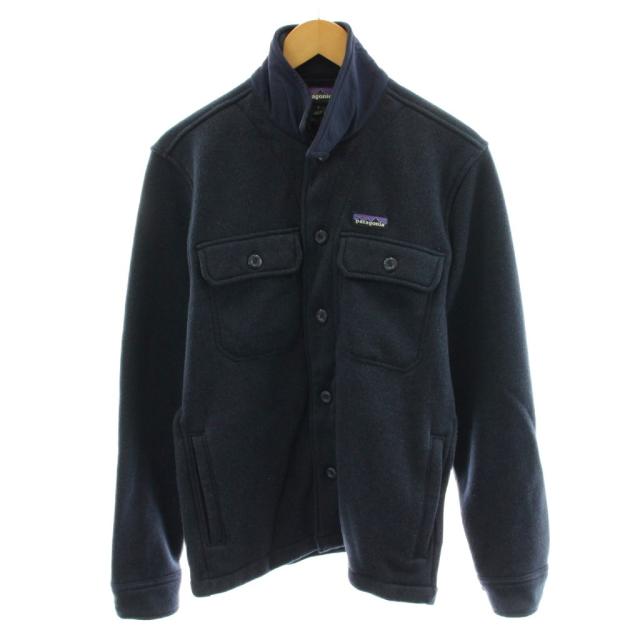 【中古】パタゴニア Patagonia ベターセーター シャツジャケット フリースジャケット S 紺 ネイビー 25840 /AN77