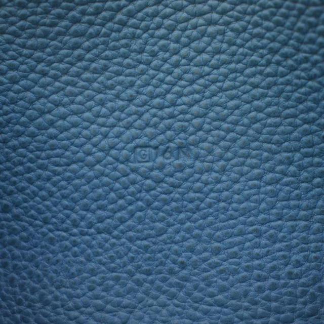 【中古】エルメス HERMES ドゴン デュオ ブルージーン 長財布 二つ折り □G刻印 レザー 青 ブルー /YT ■OH_5