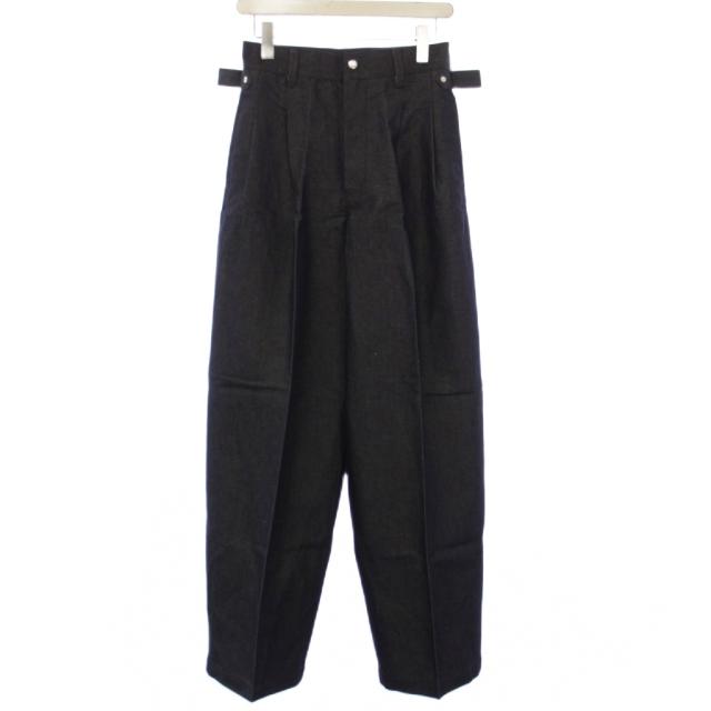 【中古】未使用品 ラドロー 25SS High rise Tapered leg denim ハイライズ テーパードデニムパンツ ジーンズ 0 紺
