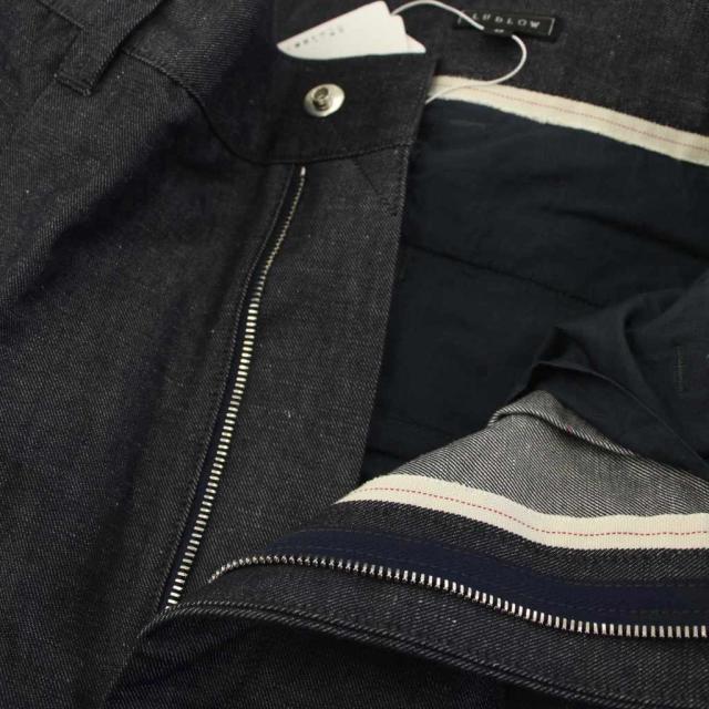 【中古】未使用品 ラドロー 25SS High rise Tapered leg denim ハイライズ テーパードデニムパンツ ジーンズ 0 紺_4