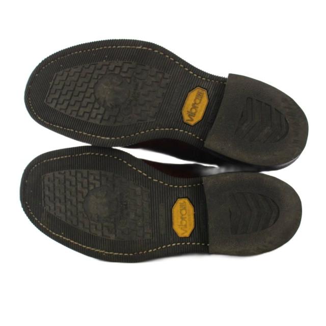 【中古】チペワ CHIPPEWA タンレネゲート エンジニアブーツ ショートブーツ レザー 7E ブラウン メンズ
