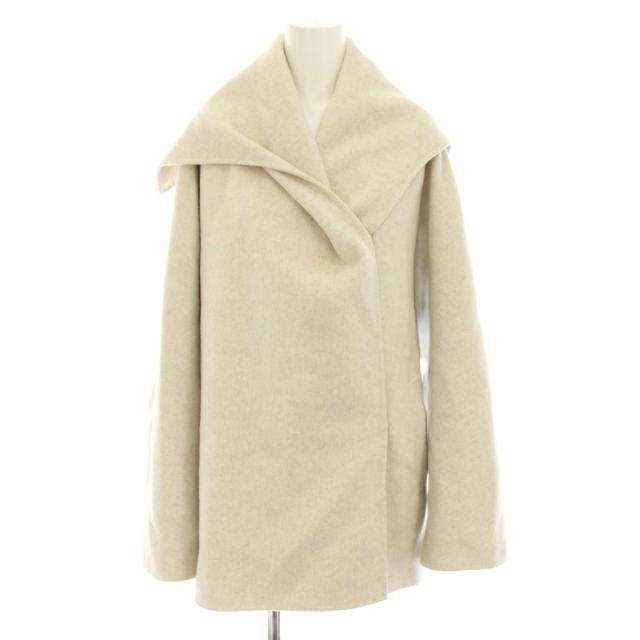 【中古】プラージュ 24AW ハミルトン ドレープミドル DRAPE MIDDLE コート 36 ベージュ 24020922805140 レディース