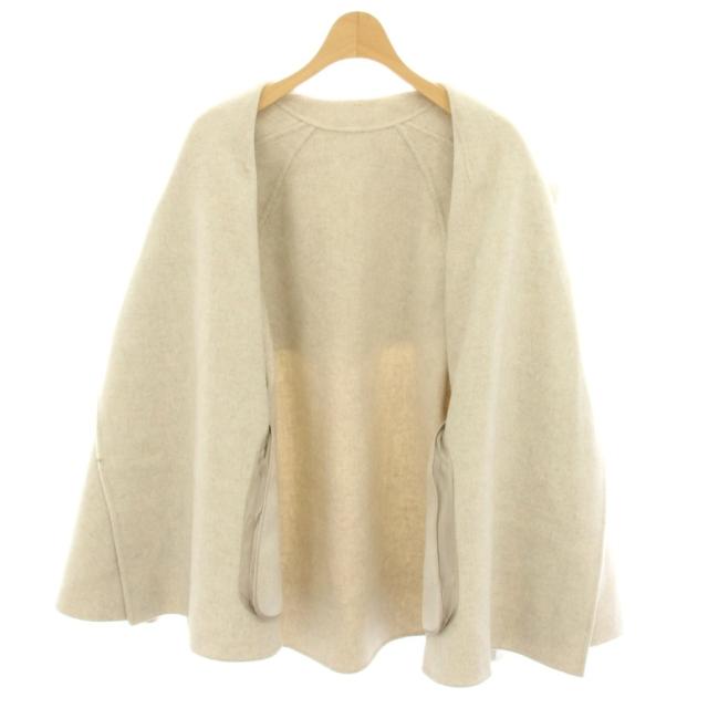 【中古】プラージュ 24AW ハミルトン ドレープミドル DRAPE MIDDLE コート 36 ベージュ 24020922805140 レディース_3