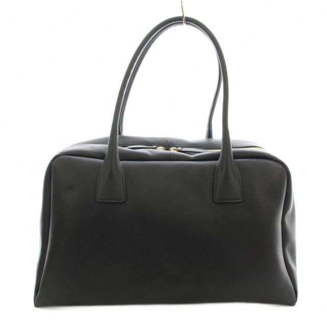 【中古】フランツロアー FRENZLAUER BOWLING BAG ボーリングバッグ ボストン レザー 黒 ブラック /☆G レディース_1