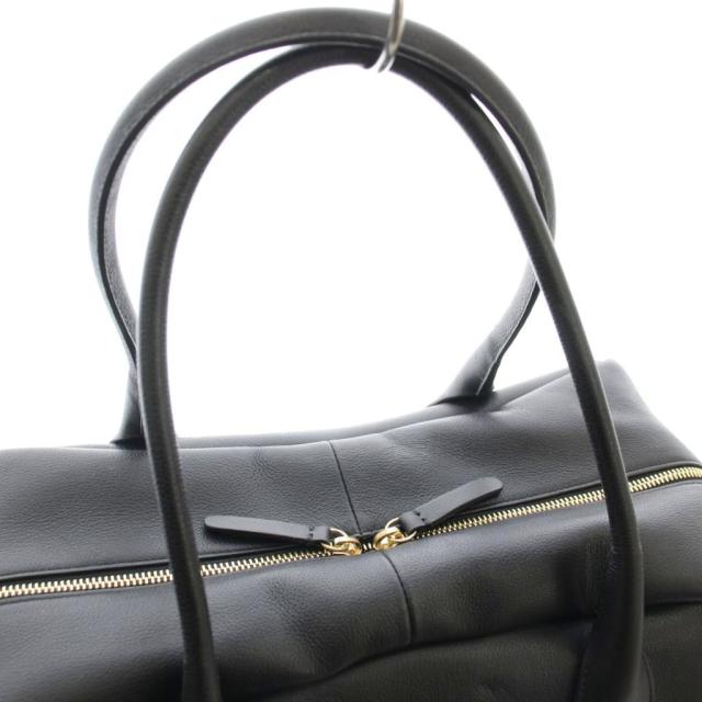 【中古】フランツロアー FRENZLAUER BOWLING BAG ボーリングバッグ ボストン レザー 黒 ブラック /☆G レディース_4