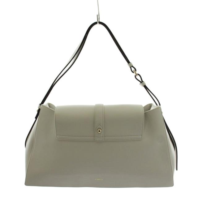 【中古】フルラ FURLA ヌヴォラ ワンショルダーバッグ ハンドバッグ レザー 白 ホワイト /AN13 レディース_1