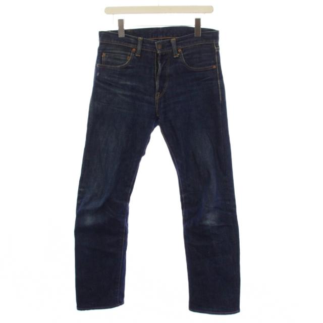 【中古】桃太郎ジーンズ MOMOTARO JEANS デニムパンツ ジーンズ ボタンフライ W30 インディゴ G007-MB /BM メンズ