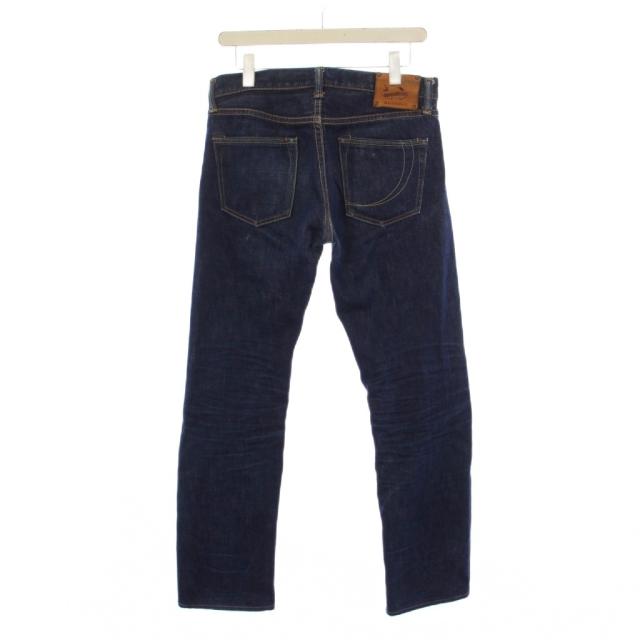 【中古】桃太郎ジーンズ MOMOTARO JEANS デニムパンツ ジーンズ ボタンフライ W30 インディゴ G007-MB /BM メンズ_1