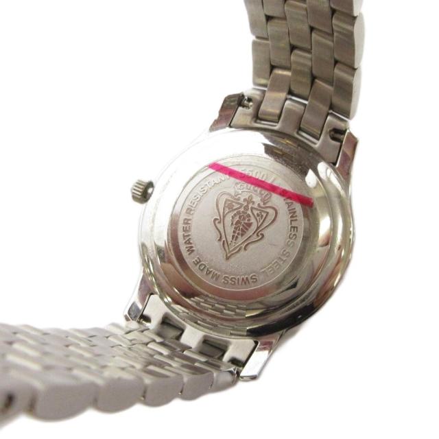 【中古】グッチ GUCCI ウオッチ アナログ 3針 石英 ラウンド人間の顔 しろがね色色 5500L /AN8 ■OH レディース