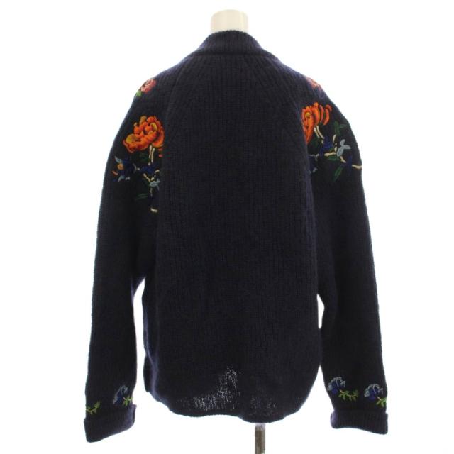 Sacai 22aw 刺繍カーディガン サカイ　フラワー メンズ Sacai 22aw 刺繍カーディガン サカイ フラワー