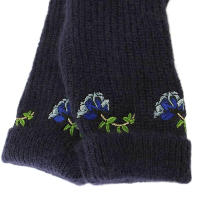 メンズ Sacai 22aw 刺繍カーディガン サカイ フラワー