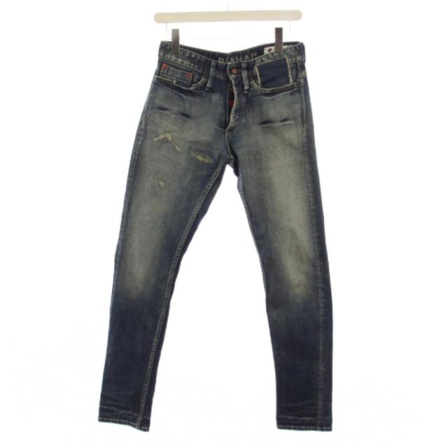 【中古】デンハム DENHAM 230本限定 JAPAN ARTISAN RAZOR SLIM FIT デニムパンツ ジーンズ W27L32 インディゴ メンズ