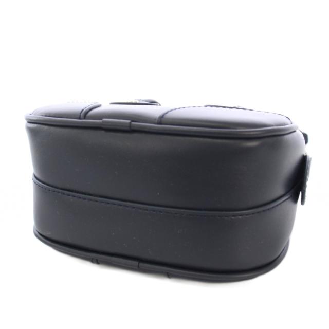 【中古】メゾンキツネ BOOGIE ハンドバッグ ショルダーバッグ ポシエット 2WAY レザー 紺 MW0514LC0044 レディース_4