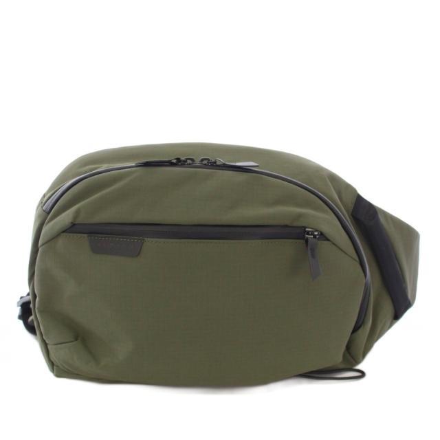 【中古】アルパカ ALPAKA メトロクロスボディバッグ ショルダーバッグ カーキ /TK メンズ