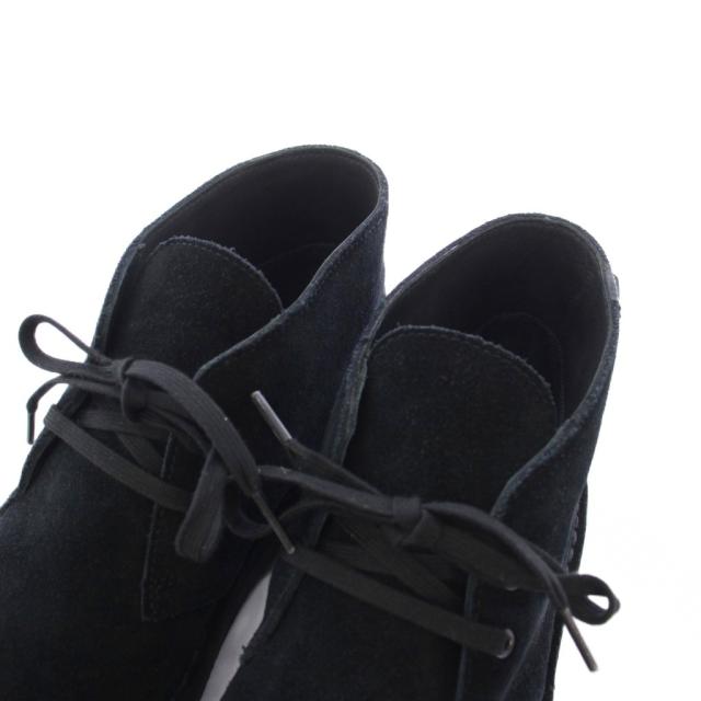 【中古】クラークス clarks Desert BT GTX デザートブーツ スエード レースアップ Vibramソール UK7.5 黒 /TK メンズ_3