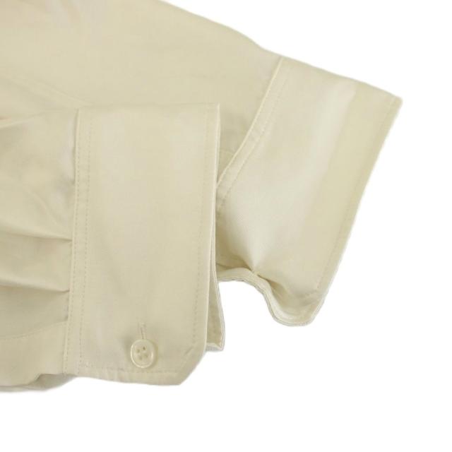 【中古】セオリー Theory 25SS Mod Silk Twill Wrap Shirt バンドカラー シャツ ブラウス 長袖 S ホワイト_5