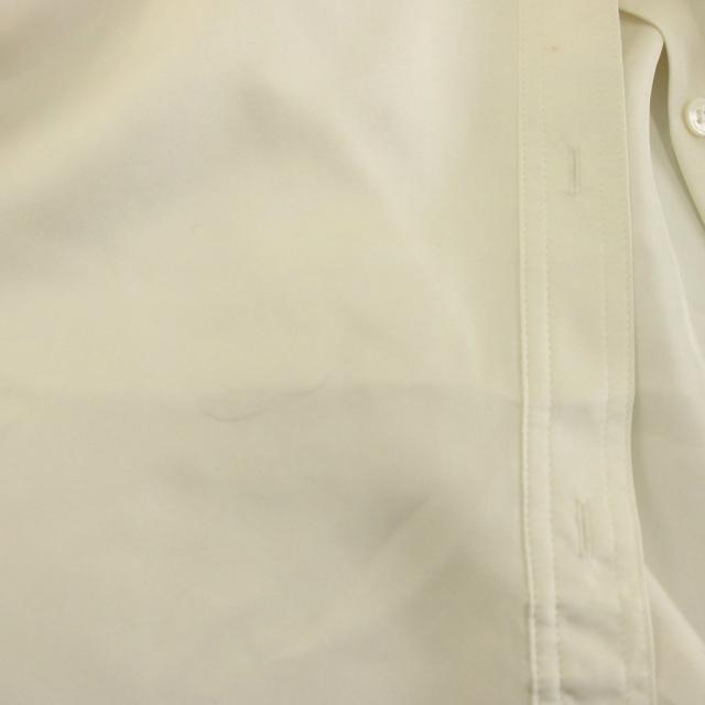 【中古】セオリー Theory 25SS Mod Silk Twill Wrap Shirt バンドカラー シャツ ブラウス 長袖 S ホワイト_6