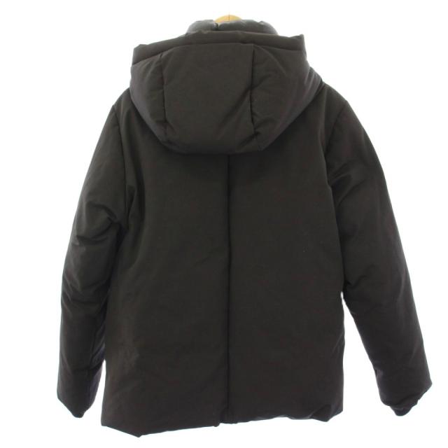 【中古】ミスターオリーブ MR.OLIVE フライフロントノーシームダウンジャケット ジップアップ S 黒 ブラック_1