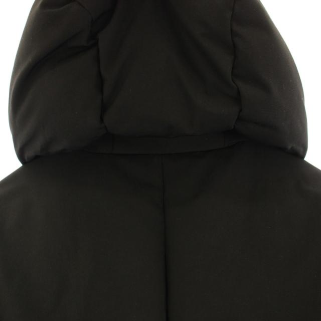【中古】ミスターオリーブ MR.OLIVE フライフロントノーシームダウンジャケット ジップアップ S 黒 ブラック_5