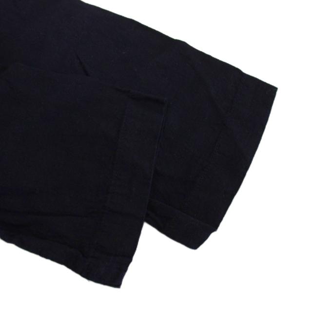【中古】ネストローブ nest Robe 23SS 近江晒インディゴ染め チュニック ワンピース リネン混 F 紺 ネイビー 長袖_6