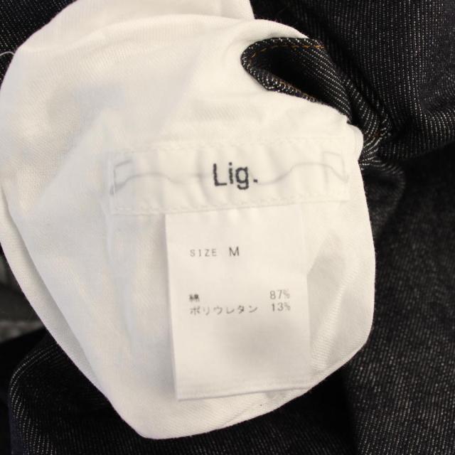 中古】リグドット Lig. wide denim ワイドデニムパンツ ジーンズ