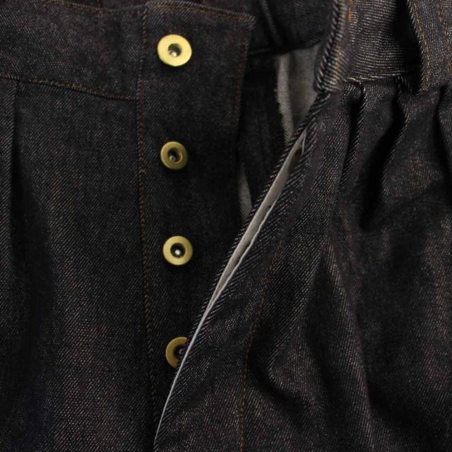 中古】リグドット Lig. wide denim ワイドデニムパンツ ジーンズ