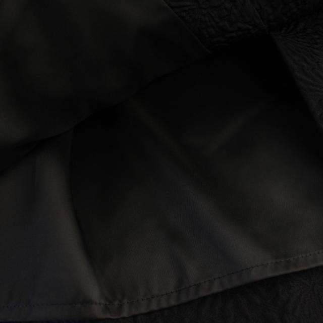 【中古】未使用品 ヨリ yori shirocon 24AW wasanbonドレス ワンピース ロング ノースリーブ 38 黒 レディース_7