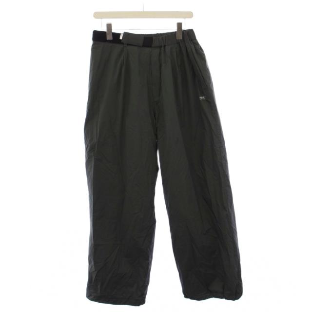 【中古】Graphpaper 25AW PERTEX QUANTUM AIR Light Thermo Chef Pants イージーパンツ 1 グレー メンズ