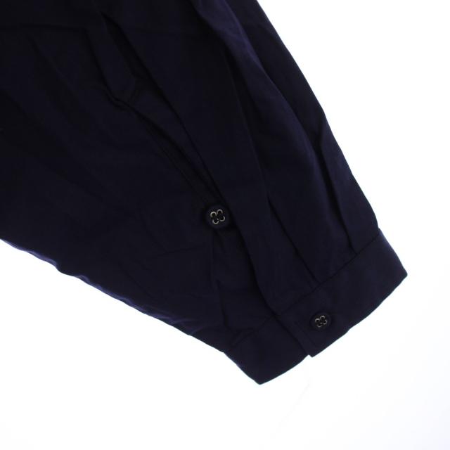 【中古】未使用品 ホワイトマウンテニアリング White Mountaineering × Repose Wear シャツ 長袖 1 ネイビー メンズ_5