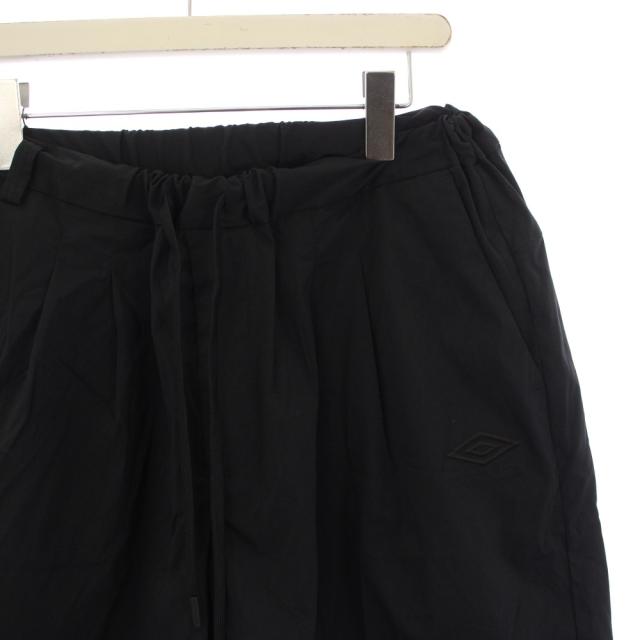 【中古】White Mountaineering × UMBRO 25SS SHORT PANTS ショートパンツ ジップフライ ナイロン 1 ブラック メンズ_3