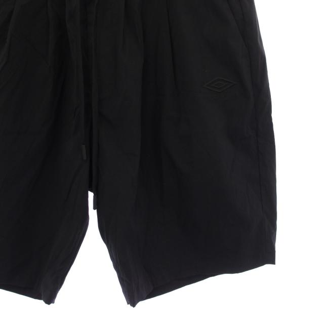 【中古】White Mountaineering × UMBRO 25SS SHORT PANTS ショートパンツ ジップフライ ナイロン 1 ブラック メンズ_4