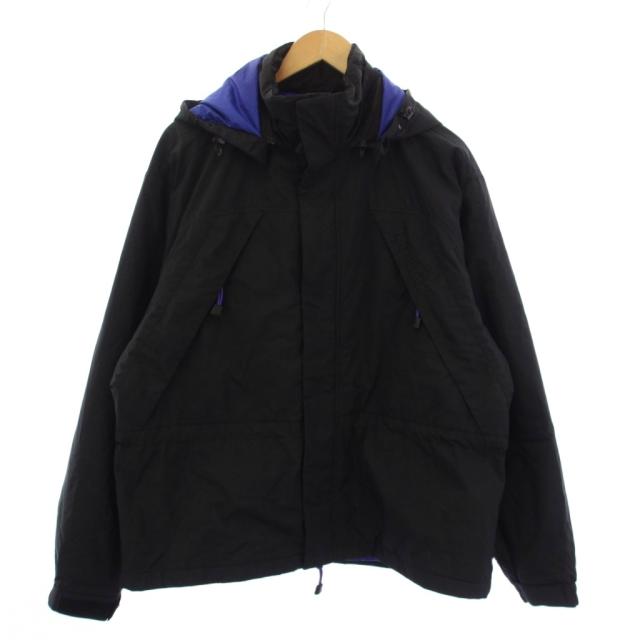 【中古】シンゾーン Marmot 中綿ジャケット ジップアップ フード ナイロン M 黒 24AMAJK01 /BM レディース